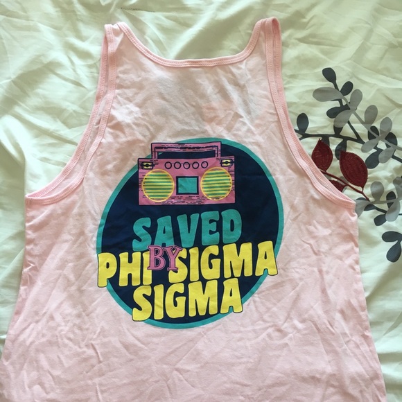 Phi Sigma Sigma tank - Picture 2 of 2